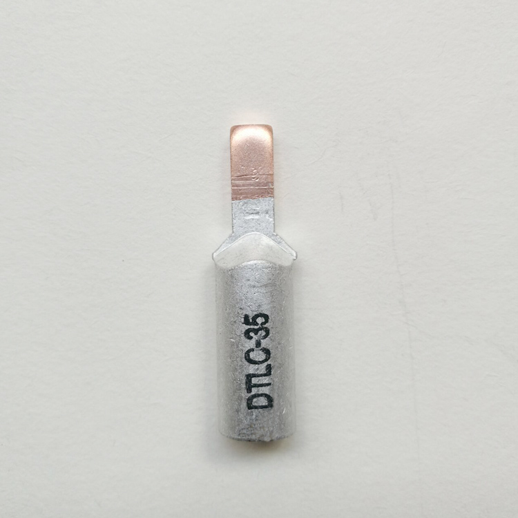 DTLC-35銅鋁插針 銅鋁線鼻子 空開(kāi)C45斷路器銅鋁過(guò)渡插針